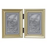 Lawrence 11423D Brushed Brass Hinged Double 2.5x3.5