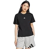 adidas Womens Essentials Small Logo Cotton T-Shirt