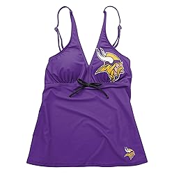 FOCO Women's Standard NFL Team Logo Ladies Bathing