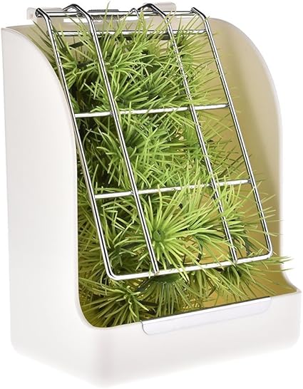Amazon Com Tnkinuyi Pet Rabbit Hay Feeder Grass Feeder For