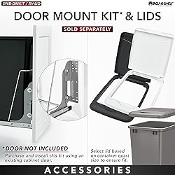 Rev-A-Shelf RV-18KD-17C S Double 35 Quart Sliding