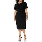 Calvin Klein Womens Essential Sleeveless Sheath