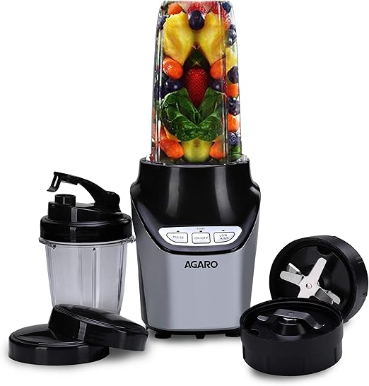 Buy AGARO Marvel 1000W Nutri Blender with 100 Copper Motor, 2 Speed
