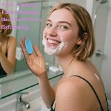 MMSGA Silicone Face Scrubbers Exfoliator Brush 3 Pack Baby Bath Facial Cleansing view 6