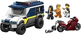 LEGO City Police Prisoner Transport Van 60479 with Motorbike & 3 Minifigures view 4