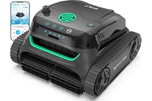 (2024 New) WYBOT S2 Cordless Pool Vacuum, Robotic Cleaner for Inground Pools, Touch Mode Switch, 210min Runtime, Brushless Motor, Intelligent Navigation, 3H Fast Charging, Up to 3229 Sq.Ft