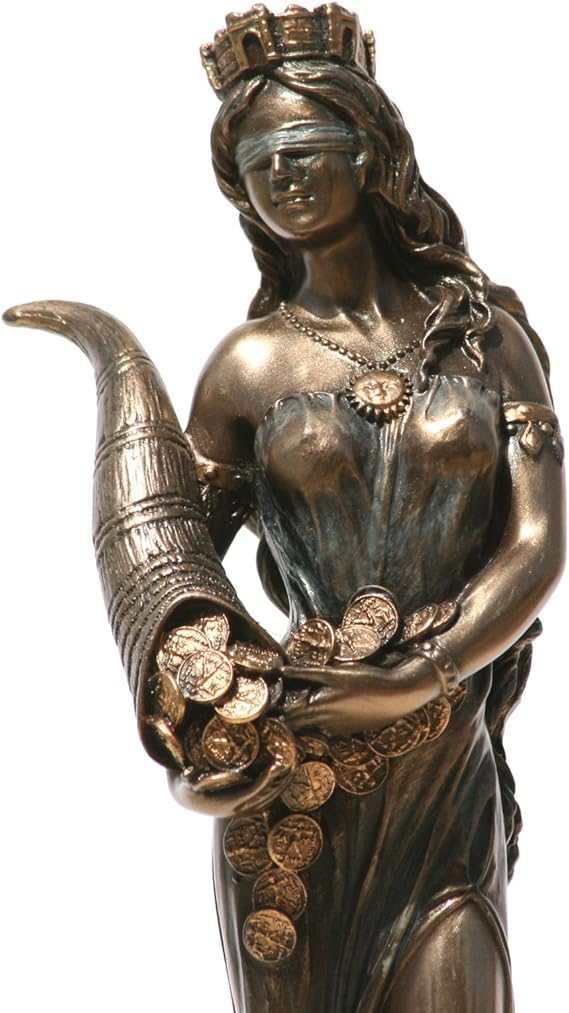 Greekartshop Veronese Goddess Fortune Tyche Suerte Fortuna Estatua