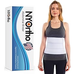 NYOrtho Abdominal Binder 9" 3-Panel - Post-Surgery