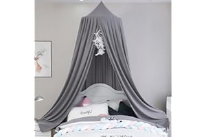 HGGTJJ Upgrade Version of Canopy for Kids Bed, Extra Large Canopy for Girls Room Decoration Princess Castle Play Tent Hanging House, Dreamy Canopy for Children Room Reading Nook Canopies in Home