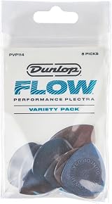 Jim Dunlop Flow Picks Variety Pack PVP114 8 Pack 0.73-3.00 mm USA