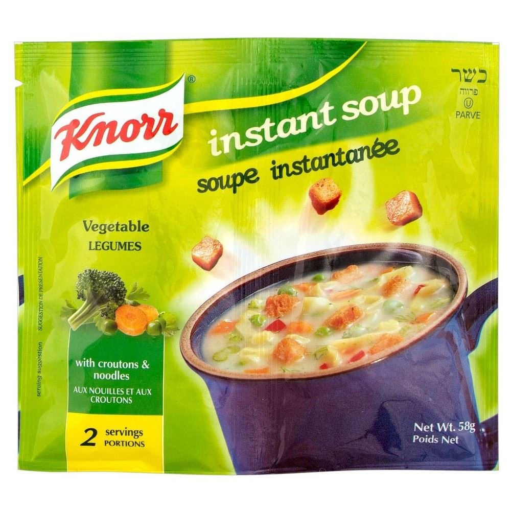 Knorr Instant Soup Vegetable (2 per pack 58g) Amazon.co.uk Grocery