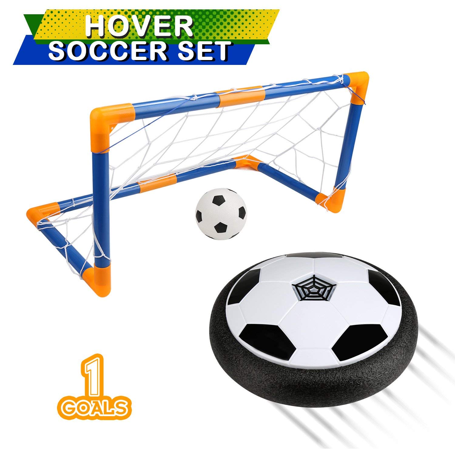 hover ball soccer set