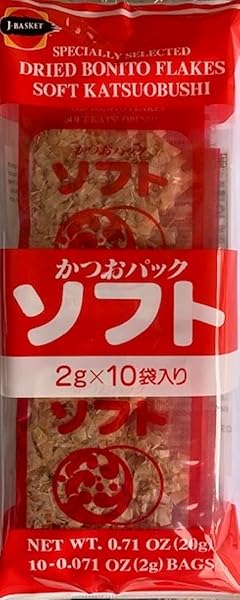 J-BASKET KATSUO BUSHI SOFT DRIED BONITO FLAKES 10CT