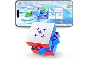 GAN i Carry 4 SSL Limited Speed Cube, Smart 3x3 Magnetic Connected Speedcube with Online Competition Practice via CubeStation