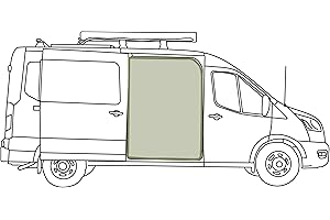 VanEssential Magnetic Closure Sliding Door Bug Screen Designed for Ford Transit
