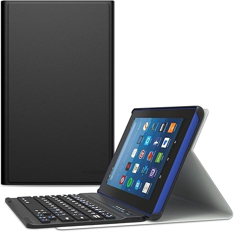 Wireless Bluetooth Keyboard Cover With Auto Wake Sleep For Fire Hd 8 8th 7th 6th Gen 18 17 16 Release Moko Keyboard Case For All New Fire Hd 8 Tablet Lucky Tree