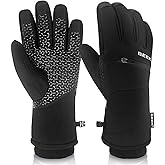 BEEK Waterproof Winter Gloves, Touchscreen Warm Gloves, Anti-Slip Cold Weather Gloves for Men and Women, Windproof Insulated Gloves for Cycling, Skiing, Running, Hiking, Driving and Motorcycle