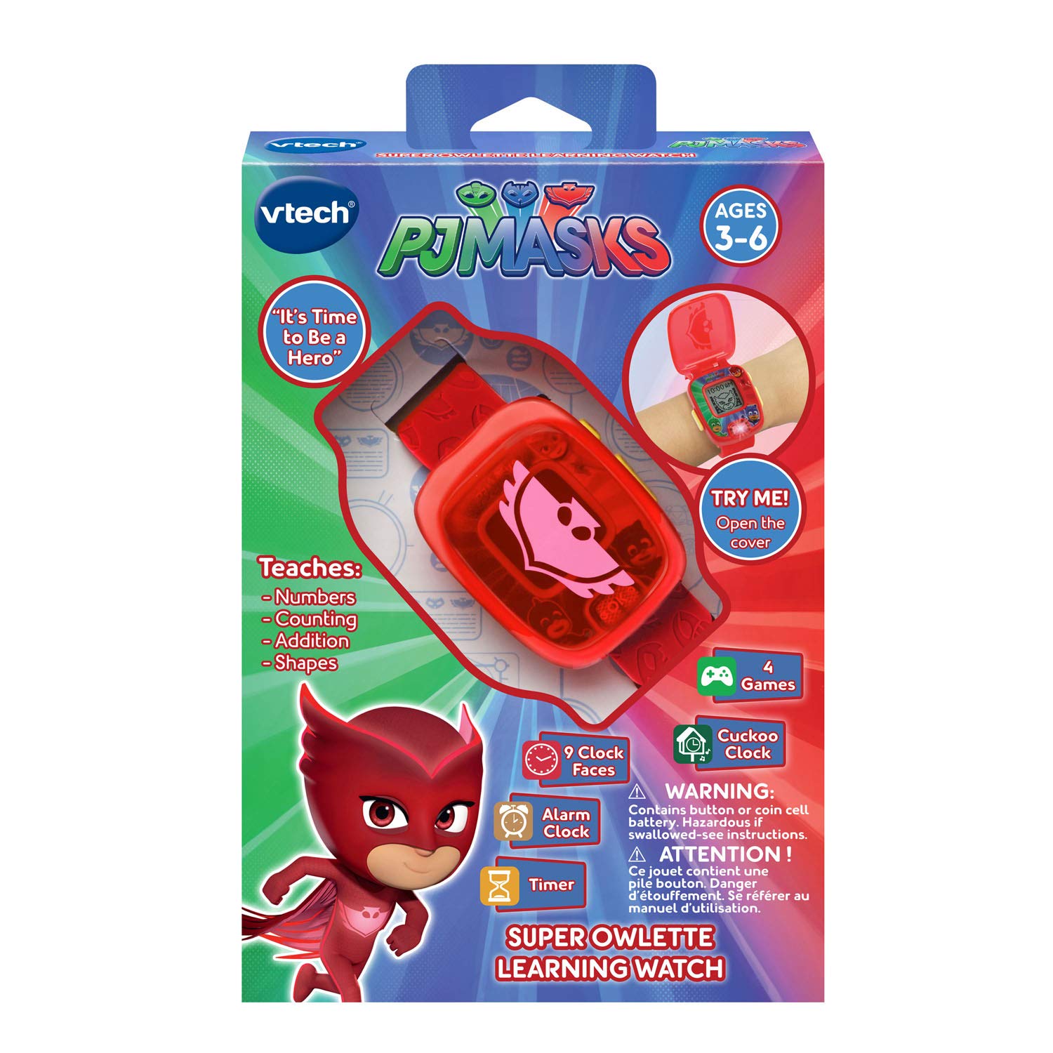 super owlette learning watch