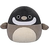 Squishmallows Original 16-Inch Gertrude Grey and Black Canada Goose - Official Jazwares Large Plush