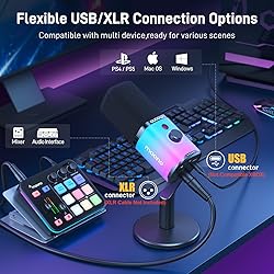 MAONO Dynamic Gaming Microphone: USB/XLR Streaming