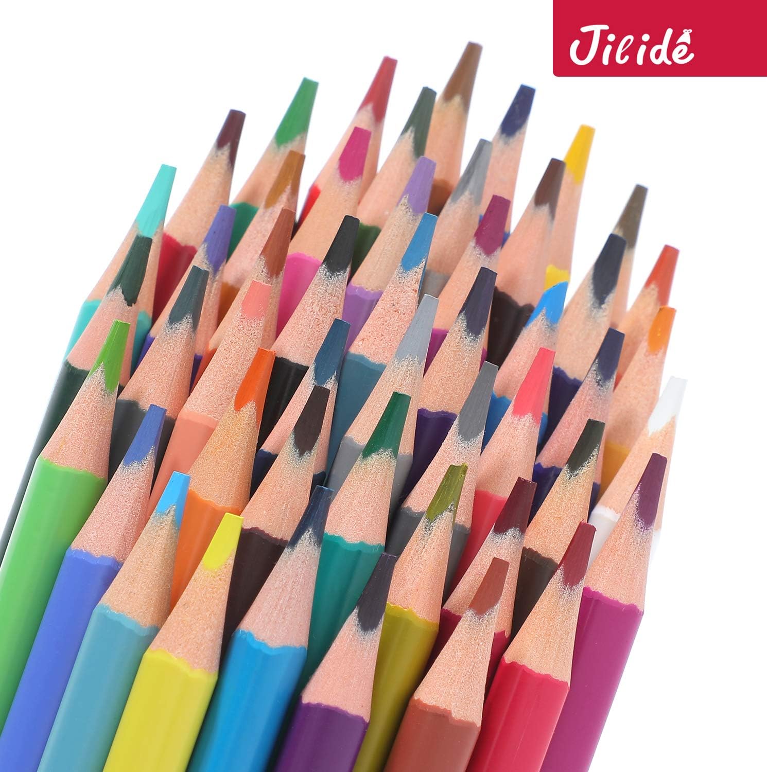 Colored Pencils Set for Adults and Kids Drawing Pencils for Sketch Arts with Eraser Sharpener Canvas Carry Pouch (48-Color) : Office Products