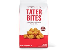 Amazon Grocery, Tater Bites, 32 Oz, Frozen (Previously Happy Belly, Packaging May Vary)