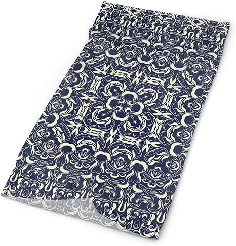 Amazon Co Jp バンダナ 青い方形の絵 ネックウォーマー ヘアバンド 多機能チューブ型 フェイスマスク サイクリング マジックスカーフ 伸縮性 柔らかい フリーサイズ 男女兼用 ホーム キッチン