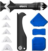GLEAN Silicone Removal Gel & Tool Kit 10pc 250ml Caulk Finishing Set view 5