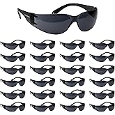 Malta Dynamics Safety Glasses – ANSI Z87+ Rated UV Eye Protection Glasses for Construction, Manufacturing, Scratch-Resistant