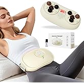 FSA Eligible Items Only List Electric Abdominal Massager, Heated Stomach Massager Device for Constipation, Gas, Bloating & Reflux, Soothing Kneading Belly Massager for Digestive Comfort