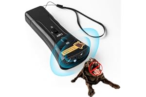 zdzdzg Dog Bark Deterrent Devices, Ultrasonic Anti Barking Device for Dogs, Barks No More Dog Training Device, Stop Dog Bark Control Deterrent Device Indoor Outdoor, Safe for Human & Dogs
