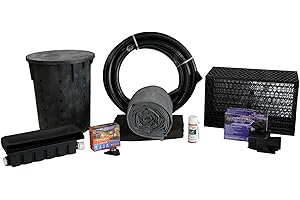 HALF OFF PONDS Simply Waterfalls 4000 Pond Free Kit with MatrixBlox, 10' x 20' EPDM Liner and 4,000 GPH Pump - PMANB3