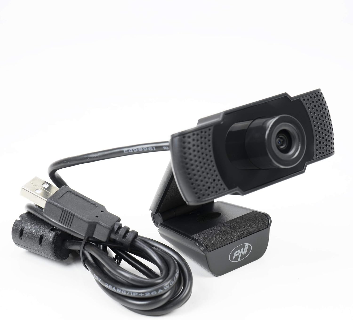 PNI Webcam CW1850 Full HD USB Clip-on Built-in Microphone, black - Image 5