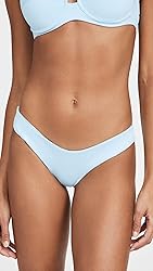 L*Space LSpace Women's Sandy Bikini Bottoms, Sky