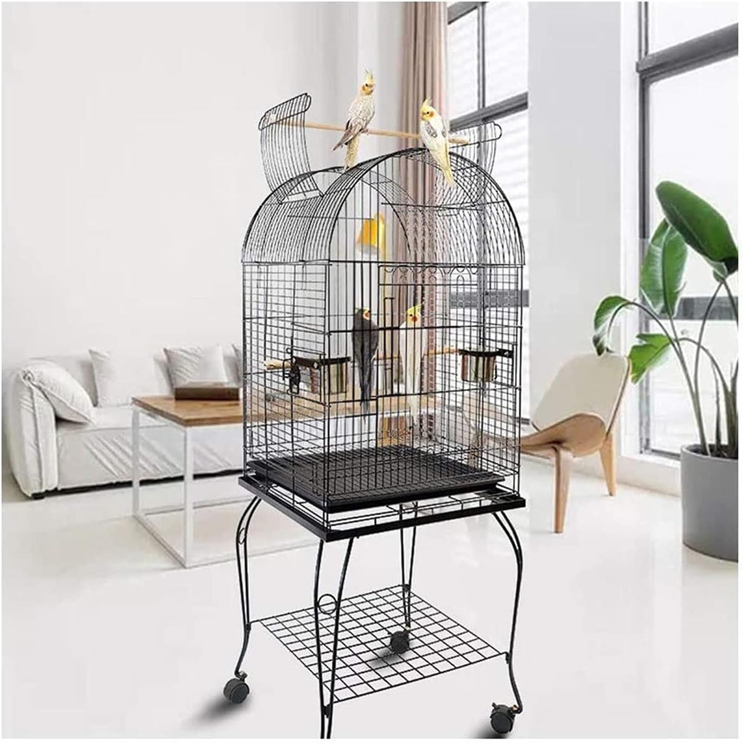 Outdoor Bird Cage Resting and Play House, Birdcages Medium Parrot Cage