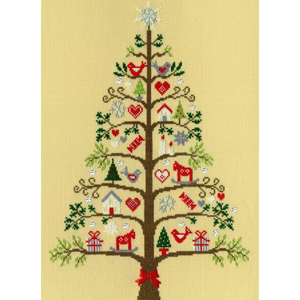 Bothy Threads Cross Stitch Kit - Scandi Tree