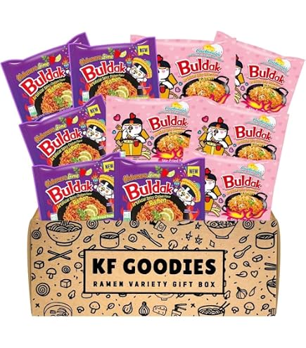 Amazon.com: KF GOODIES Korean Ramen Variety Pack Gift Box (10