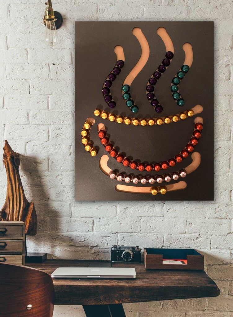 Nespresso coffee capsule storage board "TASSE" - 100 capsules