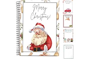 Christmas Gift Card Book, Gift Card Holder Christmas College Survival Gift Holder, Greeting Holder Organizer, DIY Xmas Gifts-