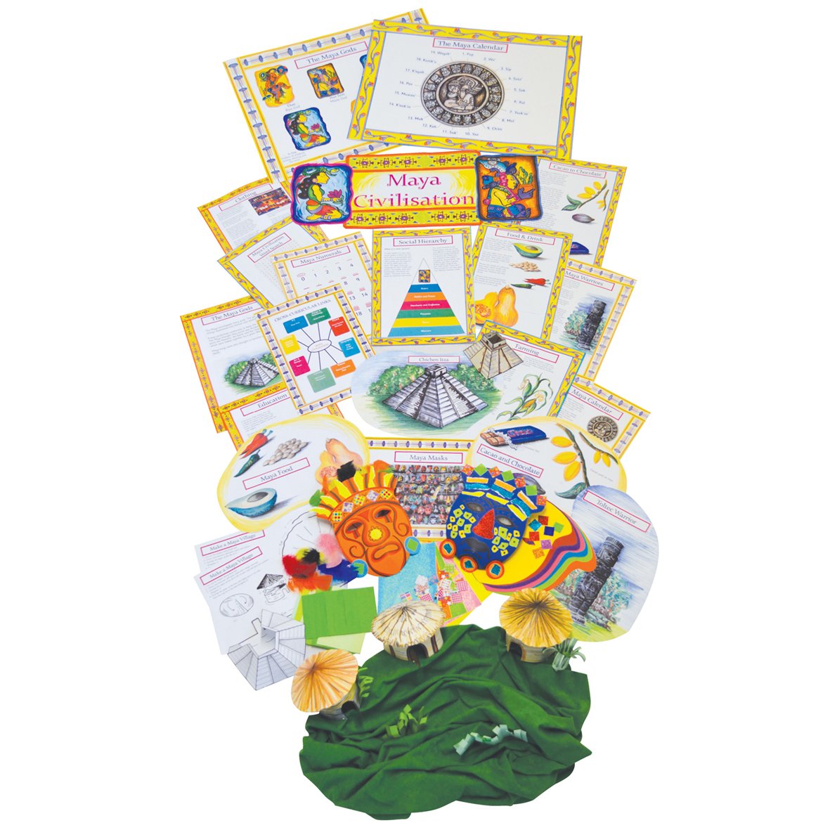 Springboard Maya Civilisation History KS2 Display and Resource Pack