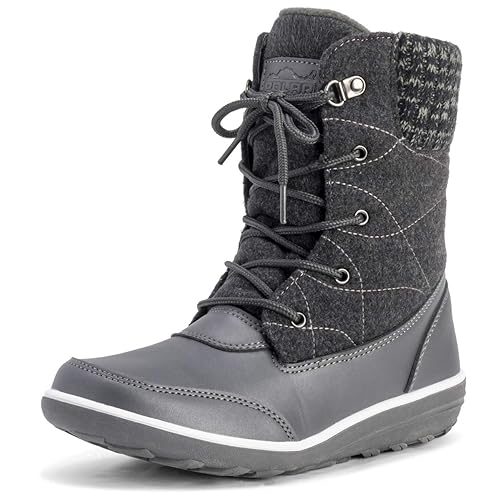 POLAR Womens Snow Duck Winter Durable Thermal Waterproof Ankle