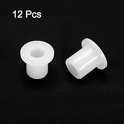 uxcell 12pcs Flanged Sleeve Bearings Plastic