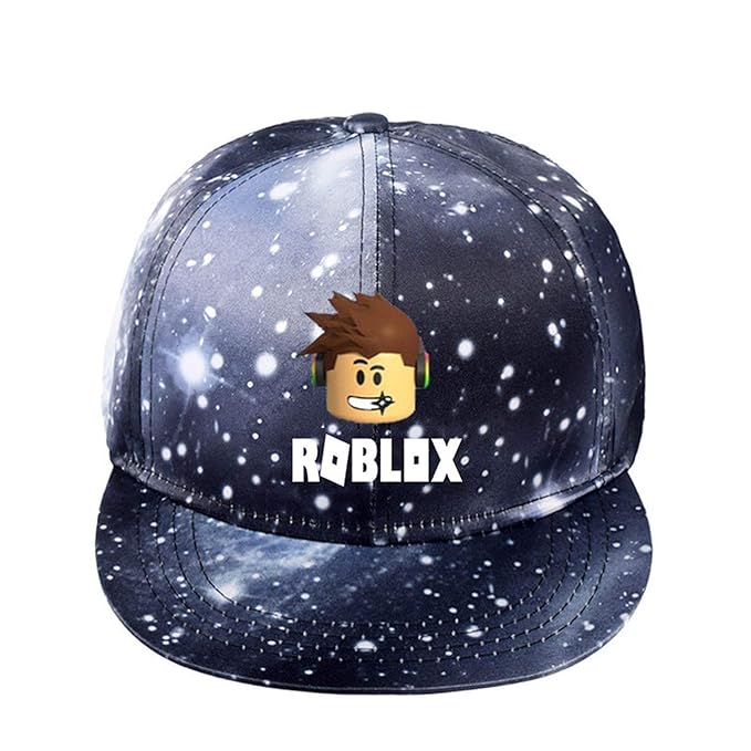 Amazon Com Kids Summer Caps Game Roblox Hats Casual Boys Girls - kids summer caps game roblox hats casual boys girls baseball hats children s hats birthday gift black