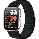 AK Nylon Strap Compatible with Amazfit Bip 6 / Bip 5 Smart Watch Band, Amazfit GTR 4 Bands, 22mm Soft Sport WristBand for Amazfit Bip 6 / Bip 5 / GTR 4 Women Men