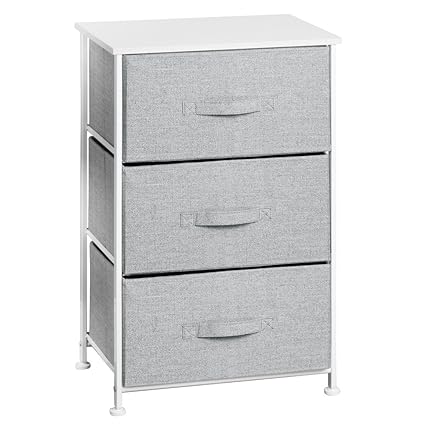 Interdesign Aldo Fabric 3 Drawer Dresser And Storage Organizer