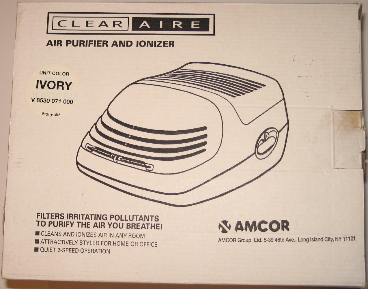 Amcor Ultraclean Air Purifier/ionizer Am50 Home & Kitchen