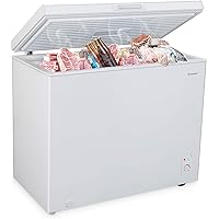 MOOSOO 7.0 Cu. Ft Chest Freezer, Home Compact Chest Freezer with Saving Energy Efficiency and Low-Noise, Adjustable…