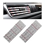 Kewucn 20 PCS Car Air Conditioner Vent Decorative