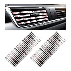 Kewucn 20 PCS Car Air Conditioner Vent Decorative