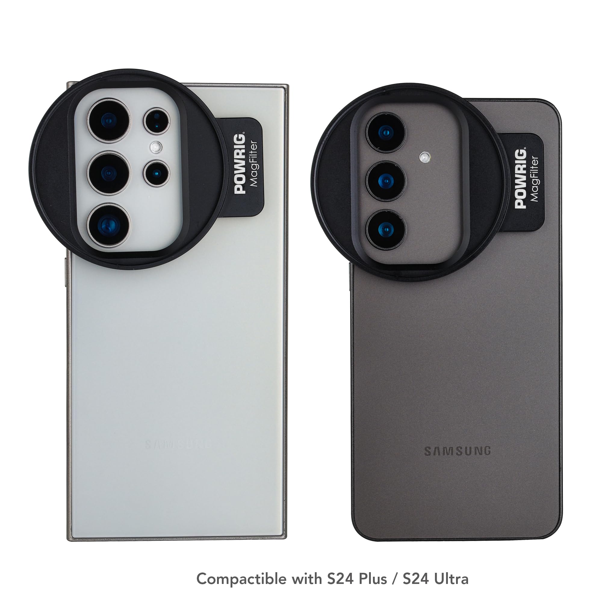 POWRIG 67mm Magnetic Filter Mount for S24 Plus, S24